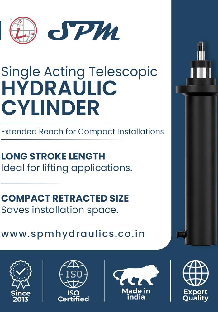 Single Acting Telescopic Cylinder