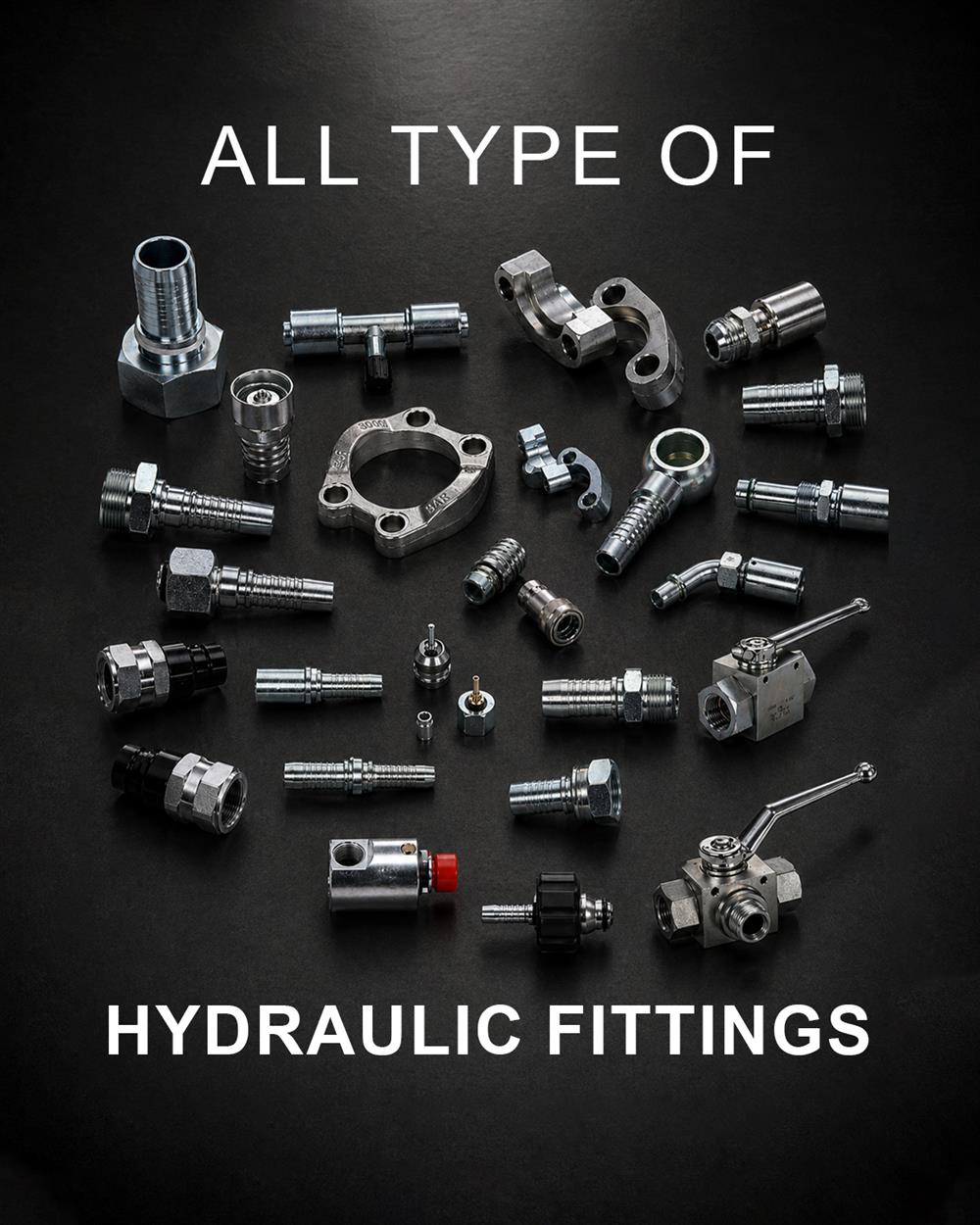 All Types of Hydraulic Fittings